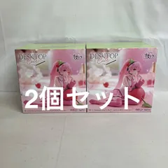 未開封 初音ミク 桜ミク Desktop Cute さくらんぼクッションver. 2個セット SF3537 c107