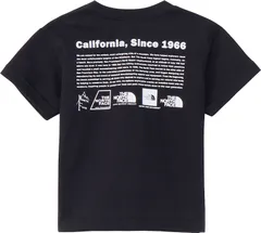 ザ・ノース・フェイス THE NORTH FACE アウトドア ショートスリーブヒストリカルロゴティー ベビー ボーイズ ガールズ 半袖Tシャツ 吸汗速乾 クイックドライ UVケア 肩ボタン ハーフスリーブ トップス ウェア  NTB32356 K ブラック