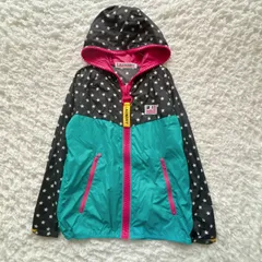 LAUNDRY ランドリー　ナイロンパーカー　星柄　カラフル　パーカー