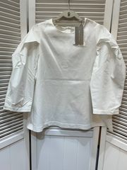 liten リテン Sculpture form pullover ホワイト - メルカリ