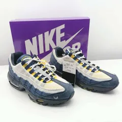 26k-121o【中古】NIKE SB Eric Koston Air Max 95 Obsidian and Speed Yellow ローカットスニーカー HQ8492-400 ネイビー 27.0cm