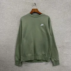 ナイキ オーバーサイズ 刺繍 ロゴ 弱起毛 スウェットシャツ S A07265