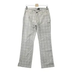 サイズ：32 OAKLEY オークリー 421782JP ストレッチパンツ チェック柄 グレー系 [240101644453] ゴルフウェア メンズ ストスト