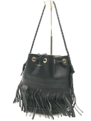 J&M DAVIDSON　デヴィッドソン　トートバッグ　巾着　レザー　1082