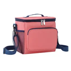 MaT store クーラーボックス 小型 クーラーバッグ ソフトクーラー 保冷 ソフト 持ち運び 10L (ブルー) [ブルー]