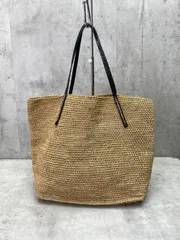 Sans Arcidet サンアルシデ ラフィア トートバッグ かご バッグ /ナチュラル ■◆ レディース