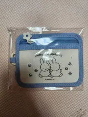 ミッフィー バッグ タグ ブルー (カードウォレット)