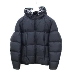 MONCLER モンクレール MONTCLA ダウンジャケット ブラック J20911B56900 IC 7 JPタグ メンズ 中古 美品