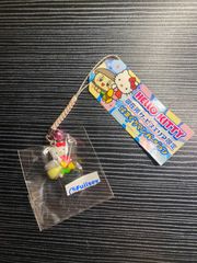 そ*ろ様 【新品】ご当地キティ 根付け 福岡限定 久留米絣八女茶