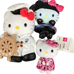 170071 SANRIO サンリオ タグ付き キティ ご当地 ハロウィン 和装 3点まとめ売り