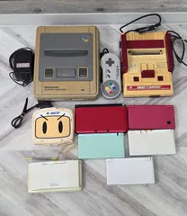 【加】懐かしゲーム8台! NINTENDO ニンテンドー ゲーム機  DS DSi DSLite 3DSLL  ファミコン 動作未確認 ジャンク品【6892-7488NT】C11