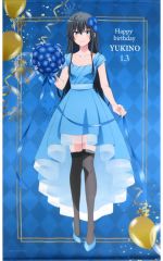 [중고] 태피스트리 유키노시타 유키노(유키노 생일 2024) 거의 등신대 태피스트리 [역시 내 청춘 러브 쌀은 틀렸다. 완]