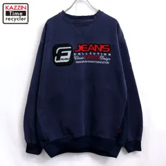 00s FUBU JEANS リバースタイプ スウェット トレーナー メンズ 表記Lサイズのサムネイル