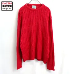 80s vintage 無地 ニットセーター メンズ XLサイズ相当 ビッグサイズ オーバーサイズ