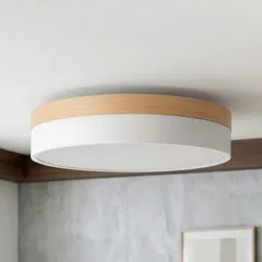 店内SALE★【個人未使用】オリカ シーリングライト Ver.2 LED ウッド ホワイト 北欧 ナチュラル おしゃれ 天井照明 照明器具 モデルルーム展示品【送料無料】