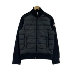 MONCLER ダウン切り替え ジップアップブルゾン