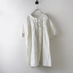 未使用 2025年 サマンサモスモス Samansa Mos2 SM2 2701040 前後2WAYリボンギャザーブラウス F ホワイト┃白 ナチュラル【2400014834062】