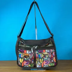 WB91 LESPORTSAC レスポートサック ショルダーバッグ フクロウ ブラウン系 レディース 鞄