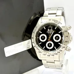 ELGIN　FK-1120N-SL 電池新品交換済稼動品 極上美品 送料無料【電池交換済】 エルジン ELGIN クロノグラフ FK-1120N-SL