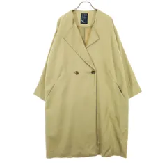 Ｎ． エヌドット 長袖 ロングコート M ベージュ レディース 古着