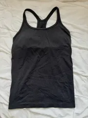 ルルレモン エブ トゥ ストリート タンク ブラック 8