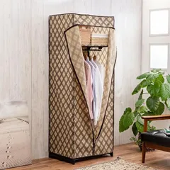 クローゼットハンガー ハンガーラック 洋服ラック 洋服掛け カバー付き 60cmのサムネイル