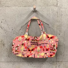 ヒステリックグラマーミニ　Hysteric Glamour   Mini ピンク総柄コットンバッグ