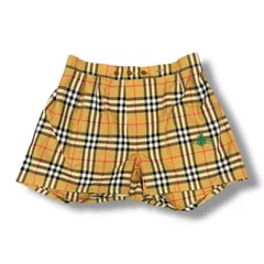国内正規 Burberry London England × Vivienne Westwood 18AW Checked Shorts チェックショーツ ショートパンツ バーバリーロンドンイングランド ヴィヴィアンウエストウッド ベージュ S 1616A2のサムネイル