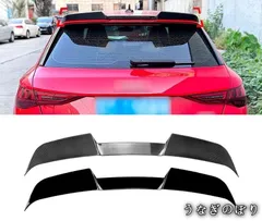 オーディAudi A3 8Yハッチバック 2021年以降対応 ルーフスポイラー リアスポイラー ABS素材 1枚セット 車体装飾 塗装保護 傷つき防止 耐摩耗性に優れ 車種専用フィット 3Mテープ付き 簡単取り付け 手軽施工C260311