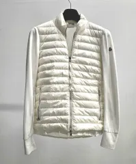 (S+級/L size) MONCLER モンクレール レディース ダウン 白 Lサイズ