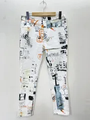 MM6 エムエム6 メゾンマルジェラ グラフィック デニムパンツ size40 (M相当)/白系 ■■◎レディースのサムネイル