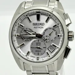 SEIKO セイコー ASTRON アストロン 5X53-0AV0 シルバー ソーラー メンズ 腕時計