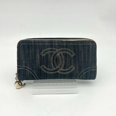 エ*ト様 CHANEL シャネル ココマーク デニム 財布 Ｇレザー シリアルシ エ*ト様 CHANEL シャネル ココマーク デニム 財布 Gレザー シリアルシ