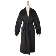 美品 マックスマーラ Max Mara コート 白タグ ベルト付き ロングコート