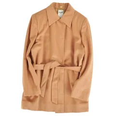 美品 Vintage セリーヌ CELINE コート ジャケット ベルト付き ウのサムネイル
