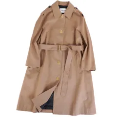 美品 コーチ COACH コート シングル トレンチコート コットン アウター