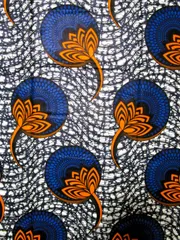 ⑳Ｙアフリカンプリント生地＊パーニュ＊キテンゲ＊アフリカンバティック＊アフリカ布