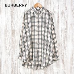 BURBERRY LONDON 長袖シャツ ボタンダウン ノバチェック L - メルカリ