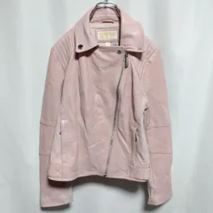 MICHAEL KORS マイケルコース レディース ライダースジャケット M ピンク