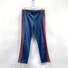 アディダス メンズ ヨーロッパ トラックパンツ ブルー L ヴィンテージ
