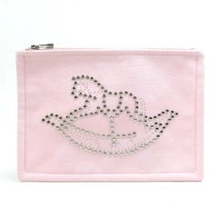 HERMES エルメス フラットポーチ 刺繍入り トワルHトリコロール - メルカリ