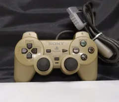 T【HY】【ジャンク品】SONY PS1 純正 有線コントローラー DUALSHOCK SCPH-1200 振動機能搭載 グレー アナログスティック プレイステーション 純正パッド[ゆうパケット発送、送料無料]