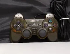 T【HY】【動作品】SONY PS2 純正 有線コントローラー DUALSHOCK2 SCPH-10010 振動機能搭載 ゼン ブラック スケルトン アナログ入力 プレイステーション2 純正パッド[ゆうパケット発送、送料無料]