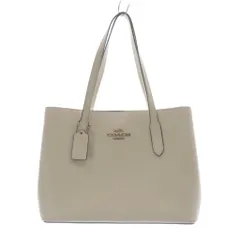 コーチ COACH IMOVG トートバッグ ハンドバッグ レザー 白 オフホワイト 48733