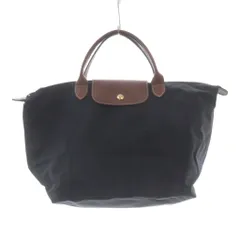 ロンシャン LONGCHAMP ルプリアージュ M 折りたたみ トートバッグ ハンドバッグ 黒 茶色