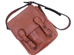 PORTER ポーター バロン レザー ショルダー バッグ 茶 ■■ メンズ