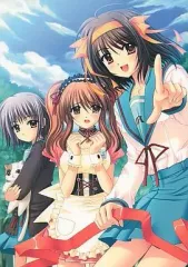 【中古】同人アクセサリー・小物系 【涼宮ハルヒの憂鬱】B5下敷き 涼宮ハルヒ＆朝比奈みくる＆長門有希(西又葵) C70/JOKER TYPE