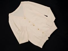 Techichi テチチ Vネック ニット カーディガン sizeF/オフホワイト ■◇ レディース