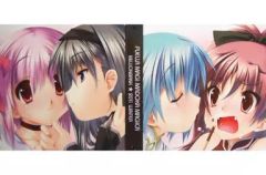 [중고] 동인 액세서리 소품 계 [마법 소녀 마도카 ☆ 마기카] 색종이 바인더 마도카 & 호무라 & 안코 & 사야카 (세노모토 히사시) C81 / 미리 온반쿠