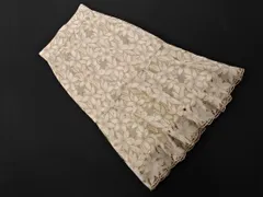 PROPORTION プロポーション ボディドレッシング 総レース マーメイド スカート sizePS/ベージュ ■◇ レディース